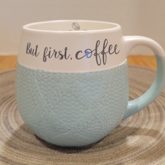 ☕️EUC~ BELLE MAISON, BUT FIRST COFFEE MUG - Picture 1 of 6